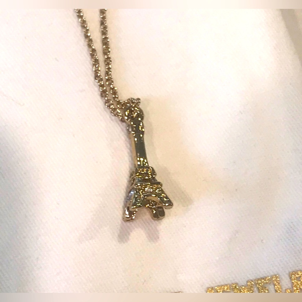 Six - Paris | Eiffel Tower Necklace Gold Plated